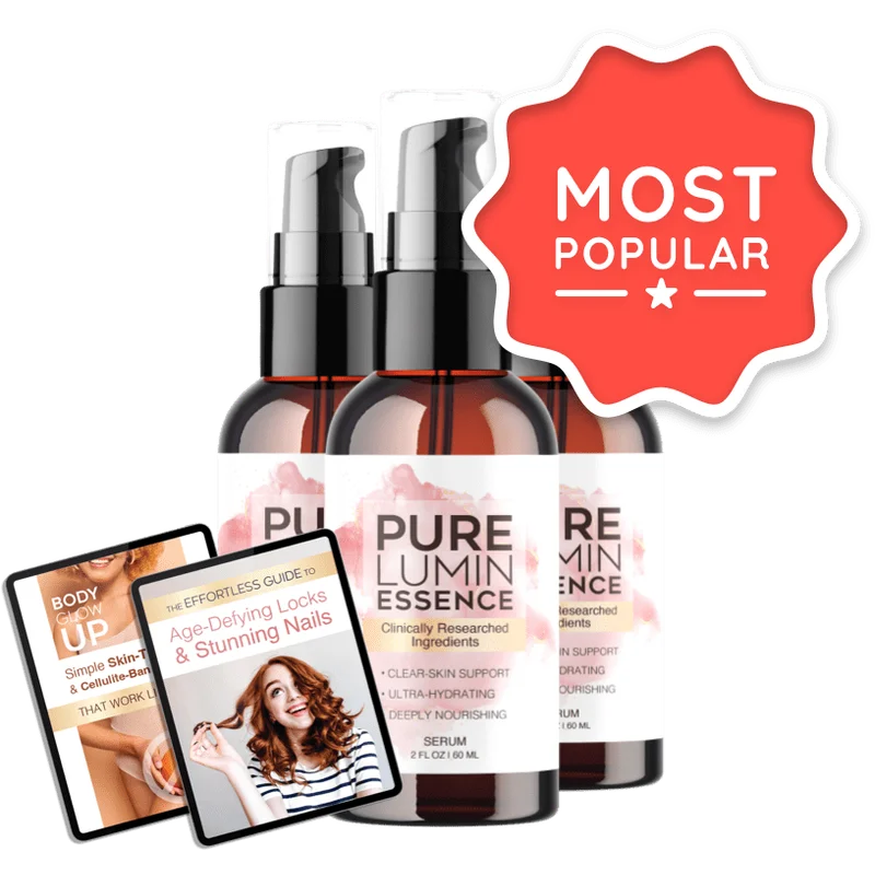 PureLumin Essence Natural Beauty Formula — 3 Bottle / 90 Day Pack