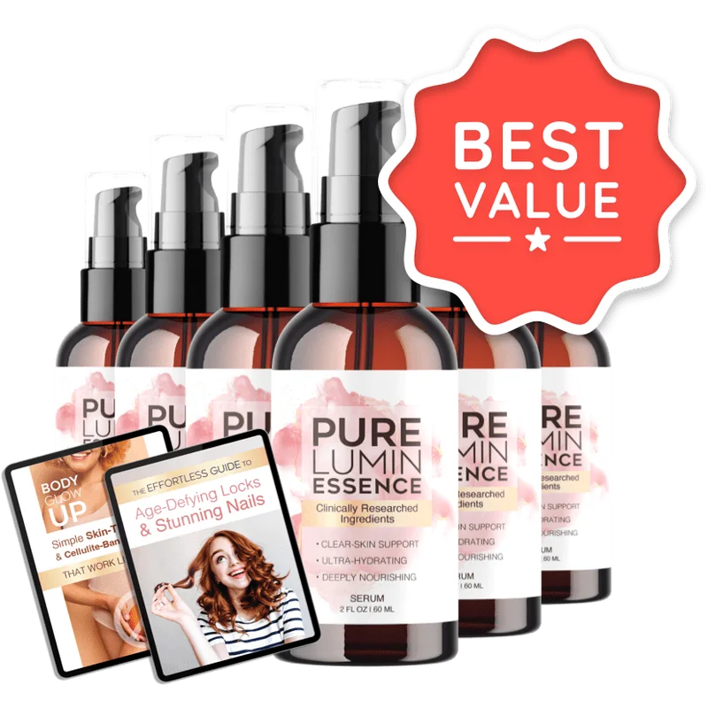 PureLumin Essence Natural Beauty Formula — 6 Bottle / 180 Day Pack